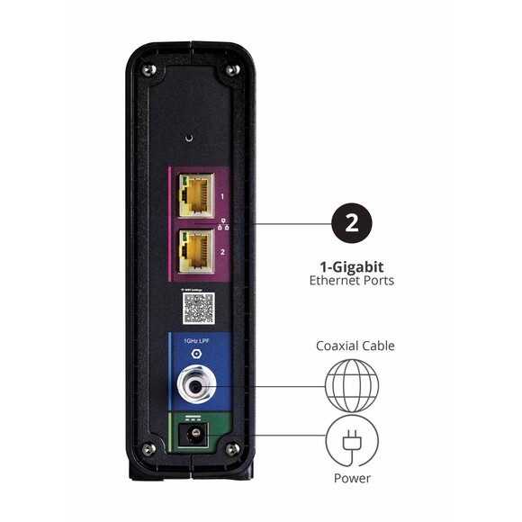 ARRIS SBG10 SURFboard DOCSIS 3.0 Cable Modem & Wi-Fi® Router - New - Picture 7 of 7